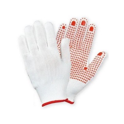 Manusa de protectie din tricot sintetic cu aplicatii punctiforme PVC CORLA