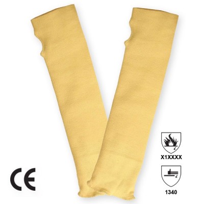 Manecute prot. antitermica cat.II tesatura groasa Kevlar SLEEVES, 25 cm lungime/buc