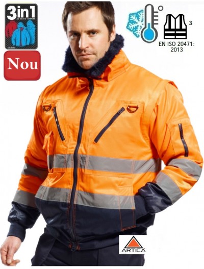 Jacheta PILOT HI-VIS 3 in 1 PJ50